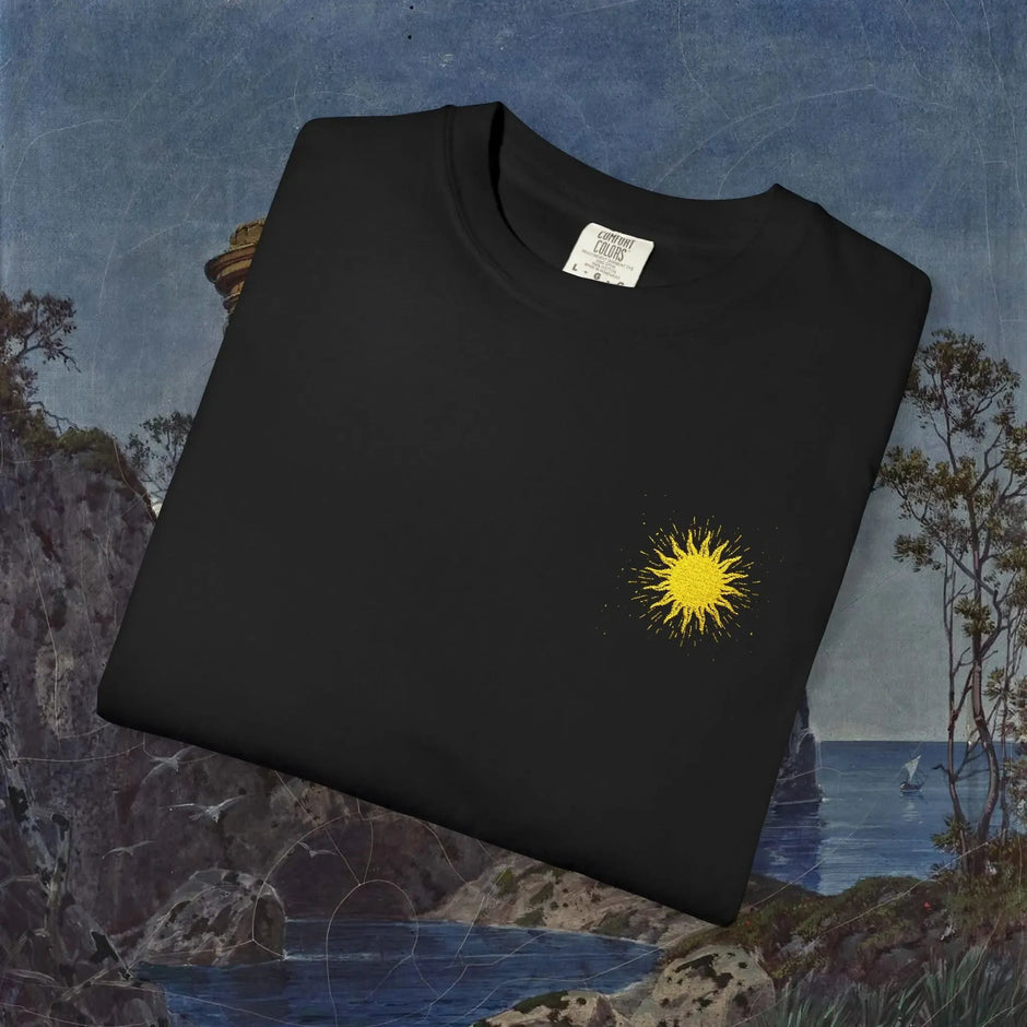 Vitality Sunrise Embroidered T-Shirt Real South Health Co.