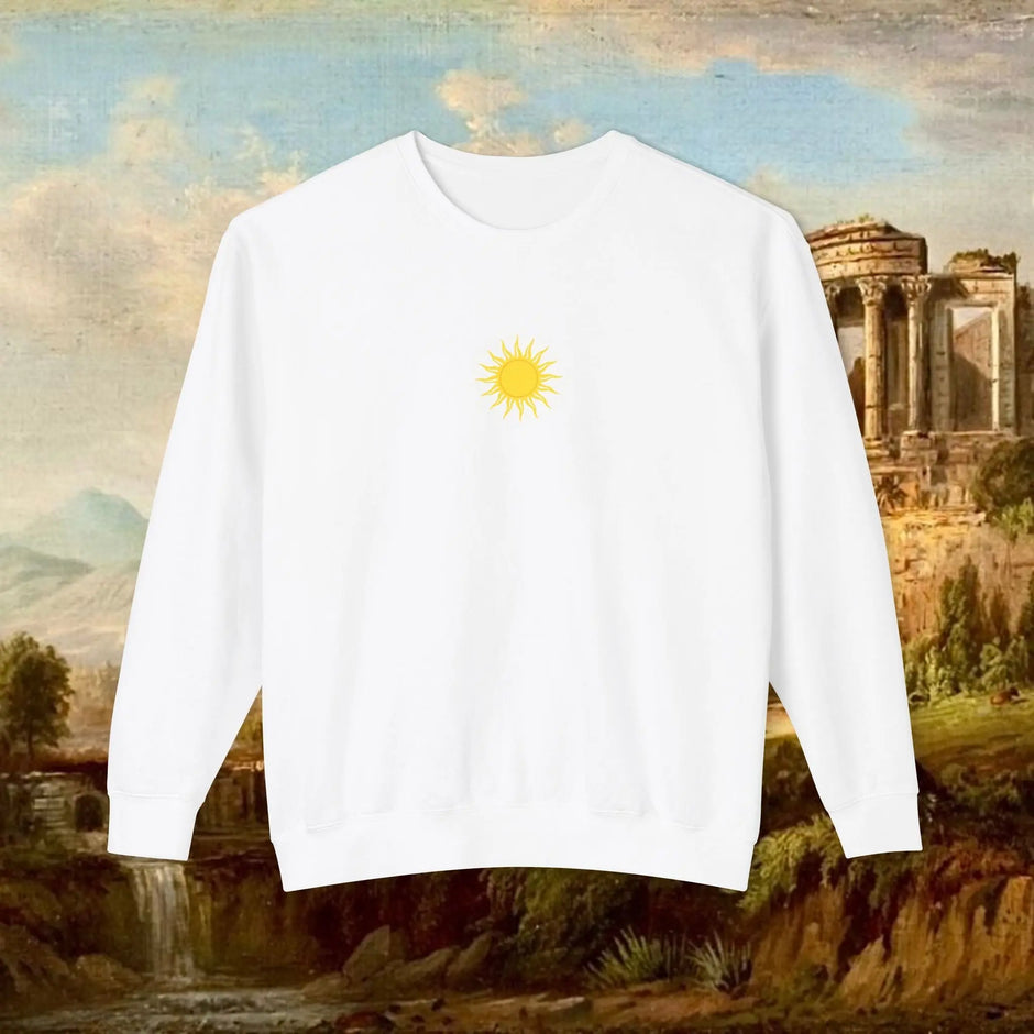 Sunrise pillars of Hercules crew neck Real South Health Co.