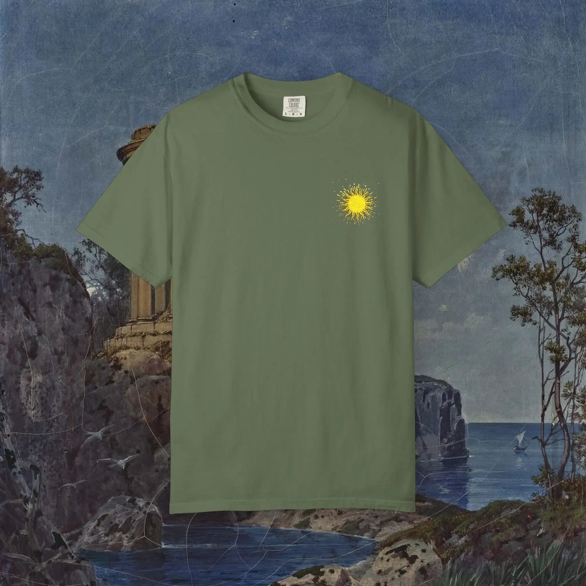 Vitality Sunrise Embroidered T-Shirt Real South Health Co.