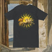 Mythic Sun Apollo Chariot T-Shirt — Apollo and his chariot cresting the rising sun. Real South Health Co.