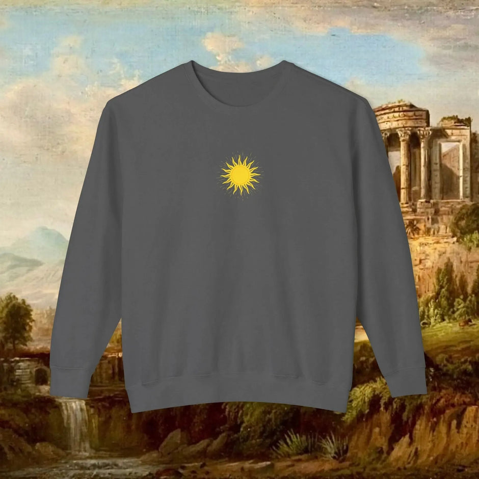 Sunrise pillars of Hercules crew neck Real South Health Co.