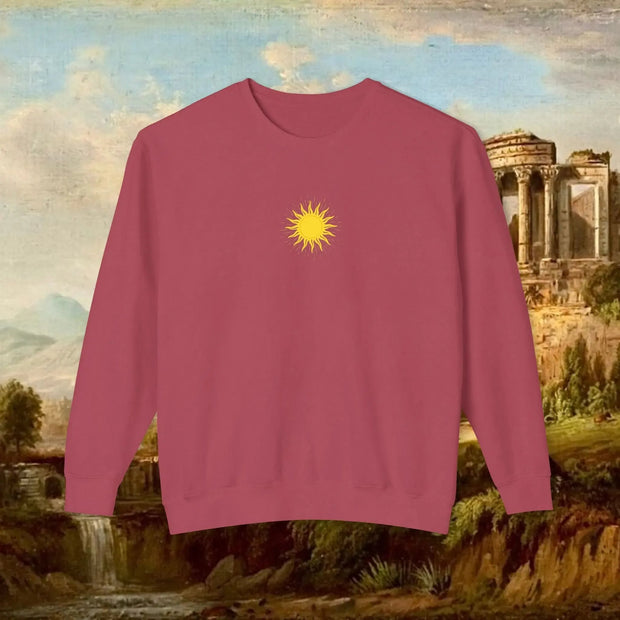 Sunrise pillars of Hercules crew neck Real South Health Co.