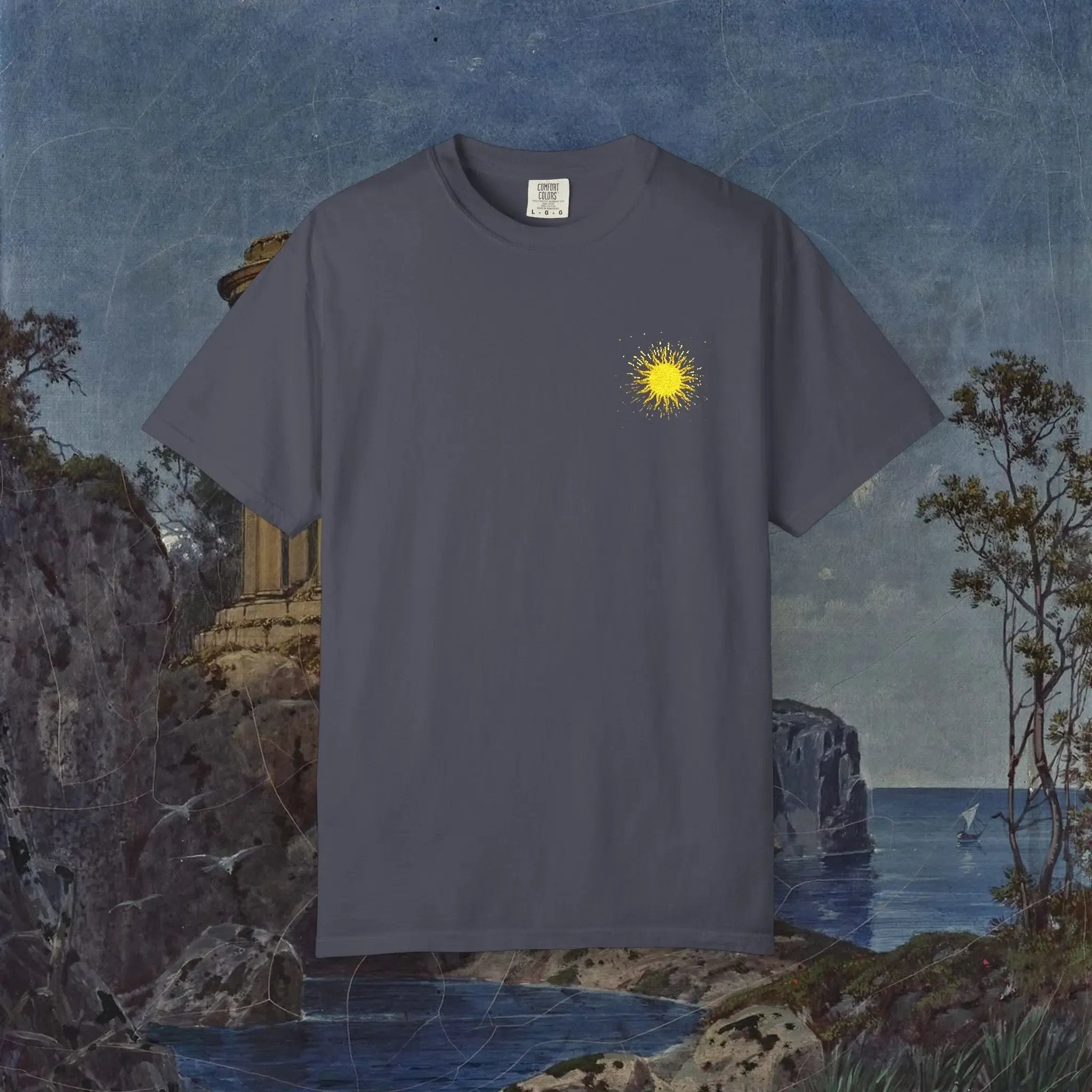 Vitality Sunrise Embroidered T-Shirt Real South Health Co.