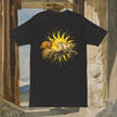 Mythic Sun Apollo Chariot T-Shirt — Apollo and his chariot cresting the rising sun. Real South Health Co.