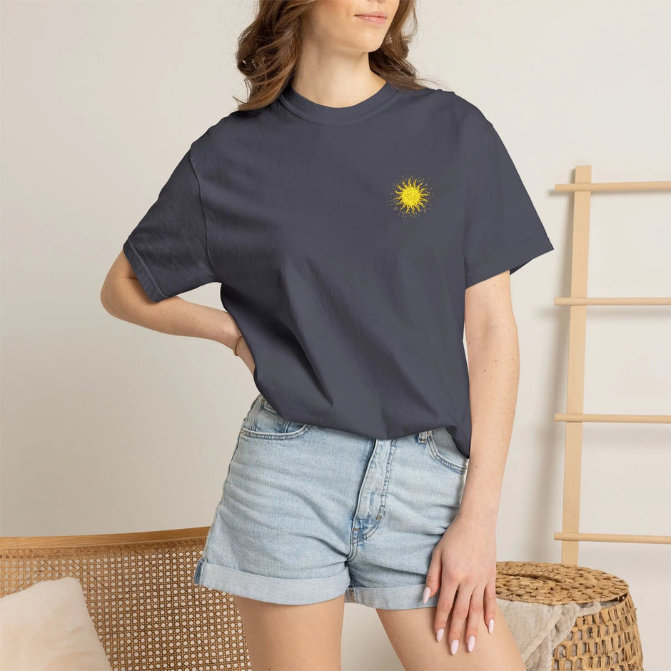 Vitality Sunrise Embroidered T-Shirt Real South Health Co.