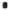 A black portable speaker with a blank background 
