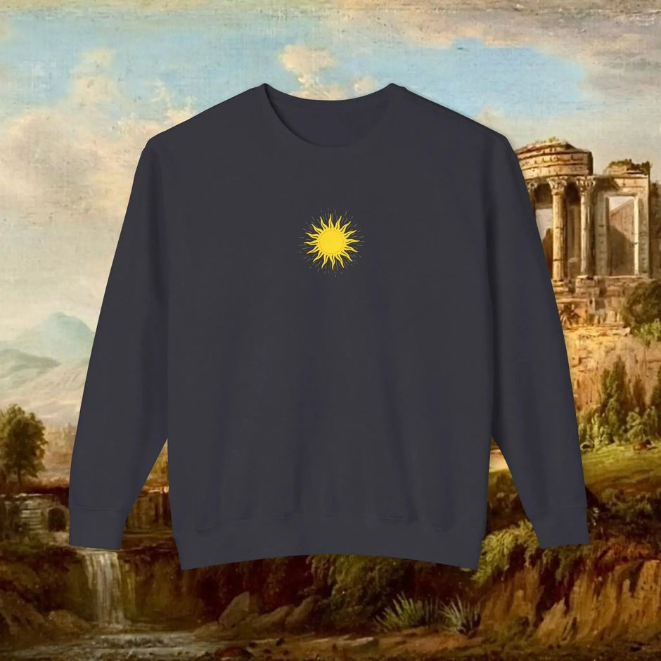 Sunrise pillars of Hercules crew neck Real South Health Co.