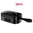 The FLIPSTYLEZLLC Wireless Bluetooth Earphones offer stereo bass, TWS mic, noise reduction, and Bluetooth 5.0 for Samsung Galaxy Note 20/S10/S20, Huawei, Xiaomi. Features include a black design with looped strap, LED display, and 