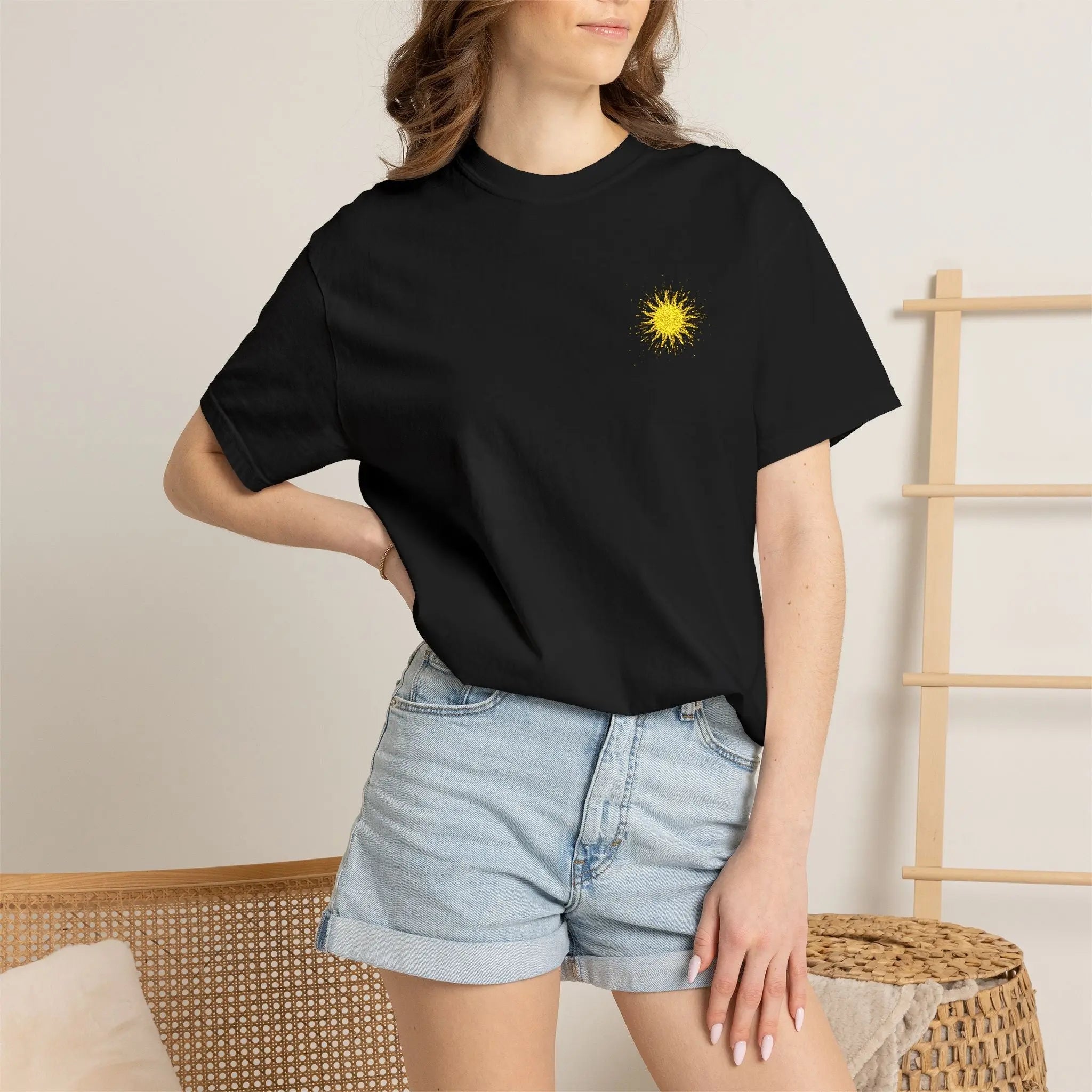 Vitality Sunrise Embroidered T-Shirt Real South Health Co.