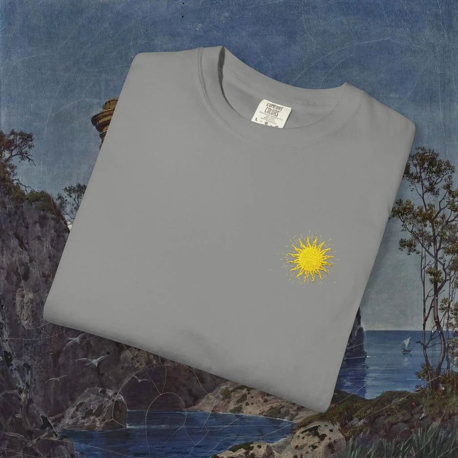Vitality Sunrise Embroidered T-Shirt Real South Health Co.