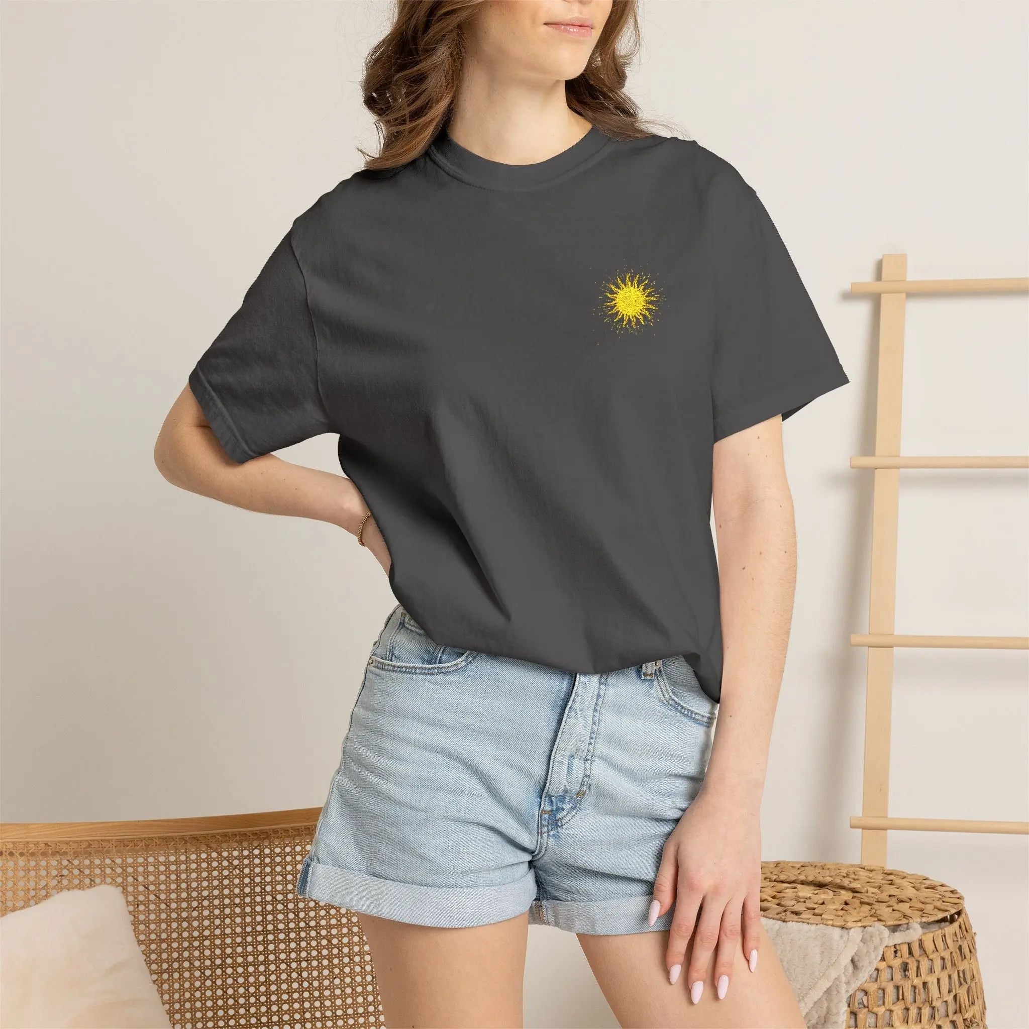 Vitality Sunrise Embroidered T-Shirt Real South Health Co.