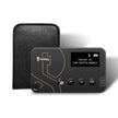 The ImKey Pro Crypto Hardware Wallet by HeadphoneHeat features a small screen and several buttons. The screen displays the message 