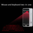 The Dropshipman Bluetooth Virtual Laser Keyboard projects a red keyboard onto any surface, featuring 
