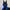 The LED Lights Cyberpunk Full Face Masks by HeadphoneHeat is a futuristic black helmet featuring glowing blue LEDs, a triangular visor, and ear-like points with extra blue lights on the sides, enhancing its high-tech look.