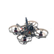 Image of the HappyModel Mobula6 2024 1S 65mm Ultra Light Micro FPV Drone2, a compact black drone with four propellers from HeadphoneHeat, using a SuperX Flight Controller and ELRS 2.4GHz technology. Advertised on AliExpress, it includes 