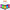 Five LED lamps exhibit a range of colors, including purple, green, orange, blue, and red. Above them is the text 