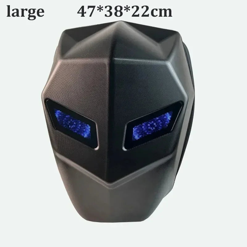 LED Hardshell Motorcycle Backpack
