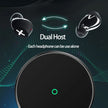 An image showcasing HeadphoneHeat Bluetooth Kenteen’s 5.1 Earbuds with 