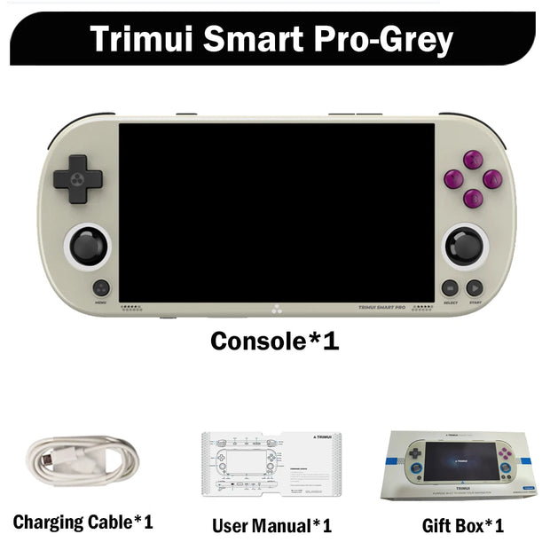 TRIMU Handheld Pro Game Console 4.96'' IPS Screen With Linux System