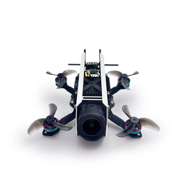 The DSer YMZFPV DJI Eagle2 HD O4 Pro Smallest 1.4/1.6 Inch 3S FPV drone features four propellers, a front-facing camera, exposed components, and a compact design built for immersive flights and 4K video recording, shown on a white background.