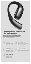 Discover the stylish design of HeadphoneHeat's AI Translator Earphone, the ERAZER XF31 Bluetooth Translation Earbuds. These lightweight, open-back wireless headphones feature intuitive controls: tap to answer or hang up calls, swipe for previous or next songs, and long press to reject calls. Perfectly crafted for both style and convenience.