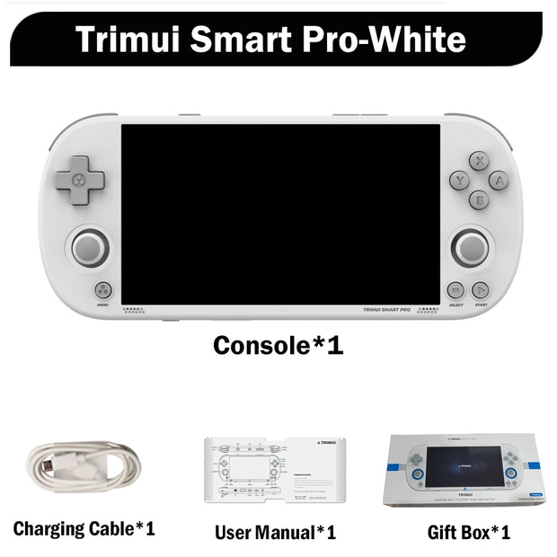 TRIMU Handheld Pro Game Console 4.96'' IPS Screen With Linux System