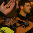 A collage shows Spares: High Fidelity Ear Plugs—reusable earplugs in hand, worn by men, and beside a guitar with their case—emphasizing 30dB sound reduction and clear hearing protection from the High Fidelity Earplugs line.